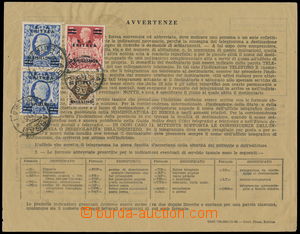 177523 - 1951 BRITSKÁ OKUPACE  Sass.26 (2x), 25, 23, Jiří VI. B.A.