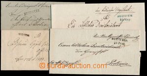 177594 - 1823-47 CZECH LANDS/  comp. of 4 letters sent from České B