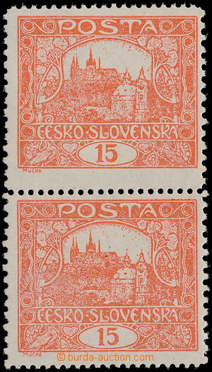 177682 -  Pof.7F joined spiral types, 15h bricky red, line perforatio