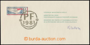 177721 - 1980 VT 10Ab, Den poštovní známky, zlaté razítko, bez p