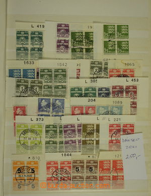 177727 - 1950-2013 [SBÍRKY]  menší sbírka raz. 4-bloků v zaplně
