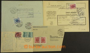 177843 - 1939 POSTAGE-DUE  comp. 4 pcs of entires with forerunner and