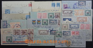 177877 - 1937-39 sestava 11ks Let-dopisů adresovaných do ČSR z toh