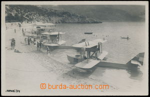 177882 - 1934 Hydroplány - Jugoslávie,  fotopohled 4 kotvících ju