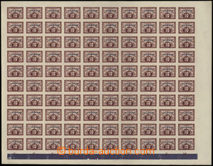 177911 - 1926 Pof.NV13, to exhaustion- Express stamp 10h brown, compl