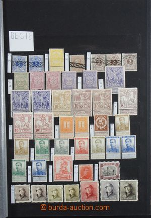 177924 - 1860-1950 [SBÍRKY]  BELGIE + LUCEMBURSKO  základní sbírk