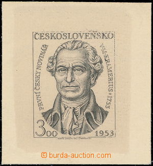 177929 - 1953 ZT  Pof.710, Kramerius 3Kčs, zkusmý tisk - otisk komp