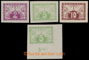 177964 - 1919 Pof.S1-3N, Express, unissued on white paper, complete s