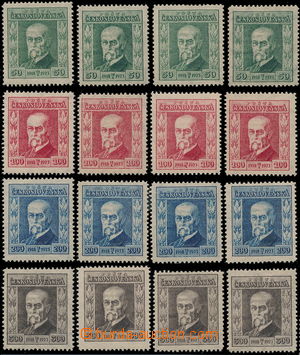 178030 - 1923 Pof.176-179, Jubilejní, 4 série, kompletní sestava p