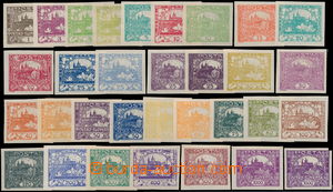 178038 -  Pof.1-26, complete set, incl. unissued values 10h green, 20