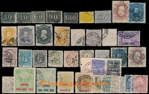 178095 - 1849-1930 group of stamps on stock-sheet A5, issue Goat eyes