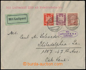 178097 - 1924 DEUTSCHLAND / ERSTE FAHRT NACH AMERIKA  dopis do USA vy