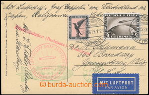 178110 - 1929 DEUTSCHLAND / WELTRUNDFAHRT 1929  Let-pohlednice (Schlo