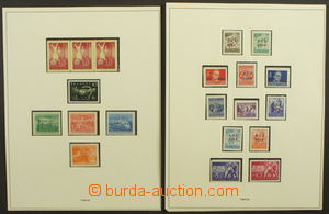 178111 - 1948-54 [COLLECTIONS]  ZONE B  complete issue of stamps and 
