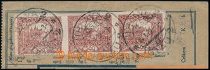 178116 - 1920 Pof.25 STs, ústřižek poštovní průvodky vyfr. mj. 