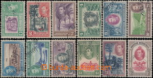 178159 - 1938-1947 SG.150-161, Jiří VI. Krajinky 1C-5$, kompletní 