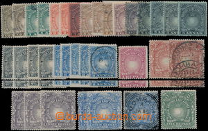 178167 - 1890-1895 SG.4-19 and 29-30, without SG.7,10,13,15 Light and