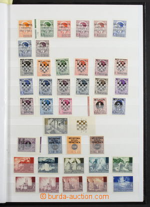 178390 - 1941-45 [COLLECTIONS]  basic collection in full 4-sheets sto