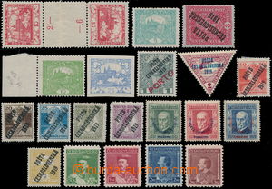 178397 - 1918-39 comp. of stamps on stock-sheet A5, contains i.a. fol
