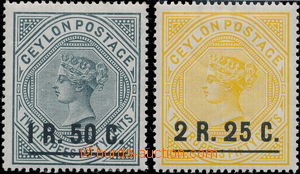 178405 - 1898-99 SG.254-255, Viktorie 1R50C/2R50C břidlicově šedá