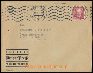 178421 - 1931 Maxa P3, commercial envelope also with content with T. 