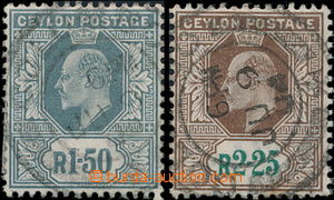 178431 - 1903-1905 SG.275-276, Edvard VII. 1,5R a 2,25R; koncové hod