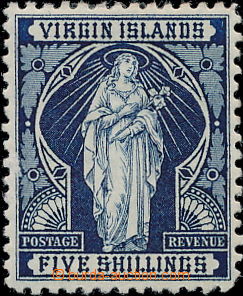 178446 - 1899 SG.50, Svatá Uršula 5Sh indigová; koncová hodnota