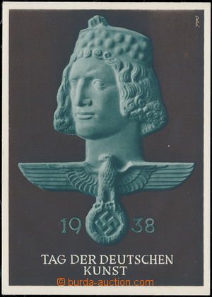 178470 - 1938 TAG DER DEUTSCHEN KUNST propagandistická pohlednice; n
