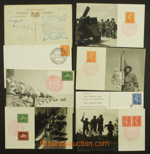 178484 - 1940-45 [COLLECTIONS]  comp. of 5 commemorative sheets and 8