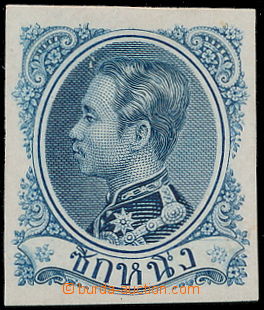 178551 - 1883 TRIAL PRINT for Sc.4, King Chulalongkorn 1 Sik, print o