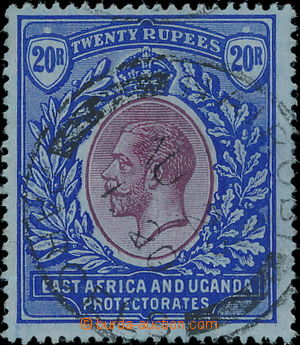 178583 - 1912-1921 SG.60, Jiří V. 20Rp purpurová / modrá, světle