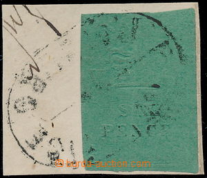 178584 - 1857-61 SG.5, Koruna - NATAL V R, 6P zelená, reliéfní lok