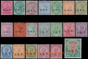 178819 - 1900-1914 CHINA EXPEDITIONARY FORCE SG.C1-C10 a INDIAN EXP. 