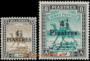 178828 - 1940-1941 SG.79-80, Arab Postman 4½Pia / 5 Mill a 4