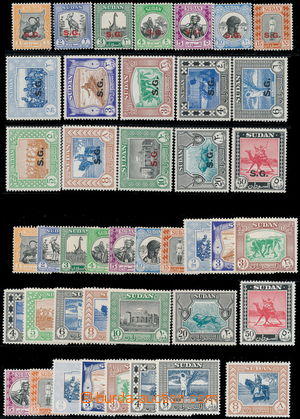 178831 - 1951 SG.123-139, 127a, 129a-133a, 135a-136a, O67-O83, oblíb