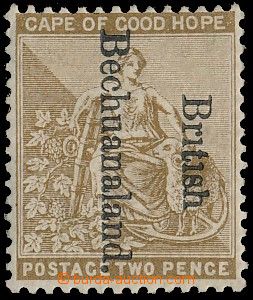 178939 - 1893-1895 SG.39f, Cape of Good Hope 2P brown with Opt BRITIS