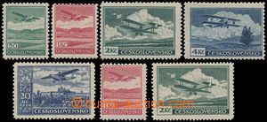 178994 -  Pof.L7-14 A, B, C, comp. 7 pcs of stamp. III. air issue wit