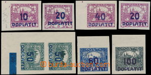 179112 - 1922 Pof.DL15-DL25VV, comp. 7 pcs of with various production