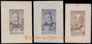 179175 - 1959-61 PLATE PROOF  Pof.1059, 1060 and 1172, Personalities 