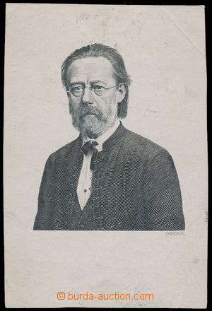 179188 - 1945 MRÁČEK Jan - zkusmý tisk rytiny portrétu Bedřicha 
