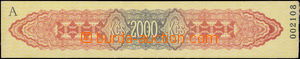 179323 - 1950 zakládací výplatní proužek hodnoty 2000Kčs do vý