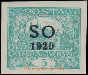 179540 -  Pof.SO3, Hradčany 5h blue-green, wide margins, exp. Vrba