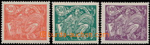 179582 -  Pof.166B-169B, complete set with comb perforation 13¾;