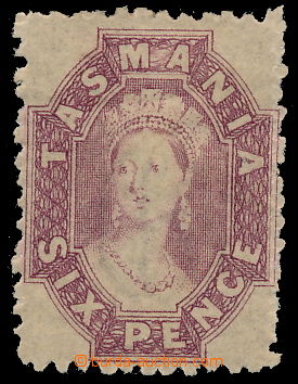 179783 - 1863-1871 SG.67, Victoria Chalon Head 6P reddish mauve, perf