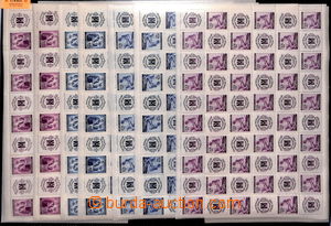 179937 - 1940-43 Pof.50-51, 52-53, 100-101, 112, Německý červený 