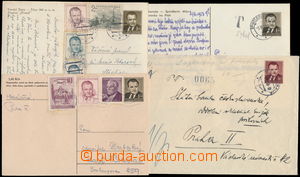 180059 - 1953 comp. 4 pcs of p.stat, contains PC CDV99, picture photo