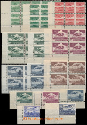 180157 -  Pof.Pof.L7 - L14, complete set of 50h - 20CZK, comp. 9 pcs 