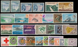 180386 - 1855-1963 SG.16, 17, 32-49, D1-D4, Alžběta II.; série a d