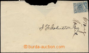 180629 - 1856 BALTIMORE CARRIER´ STAMPS, dopis s místní známkou S