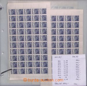 180796 - 1939 [SBÍRKY] Pof.28-31, Krajinky (I.), hodnoty 40h - 1K, s